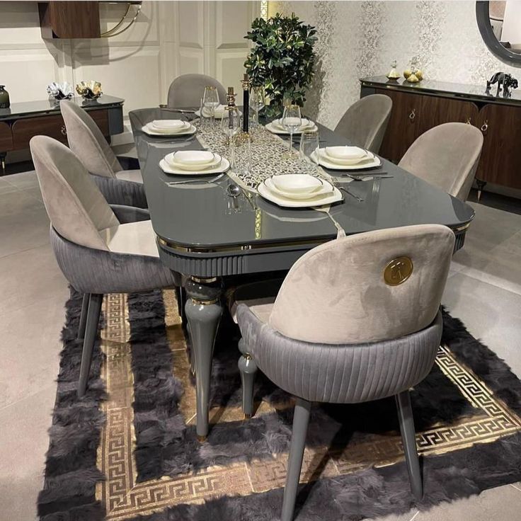 Milan Turkish Dining Table Set